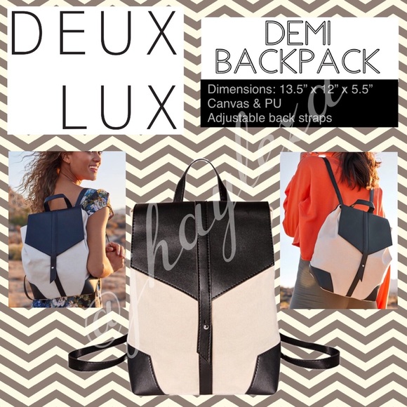 DEUX LUX: Demi Backpack - Picture 1 of 2